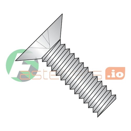 Newport Fasteners #2-56 x 3/8 in Phillips Flat Machine Screw, Plain 18-8 Stainless Steel, 5000 PK 434372